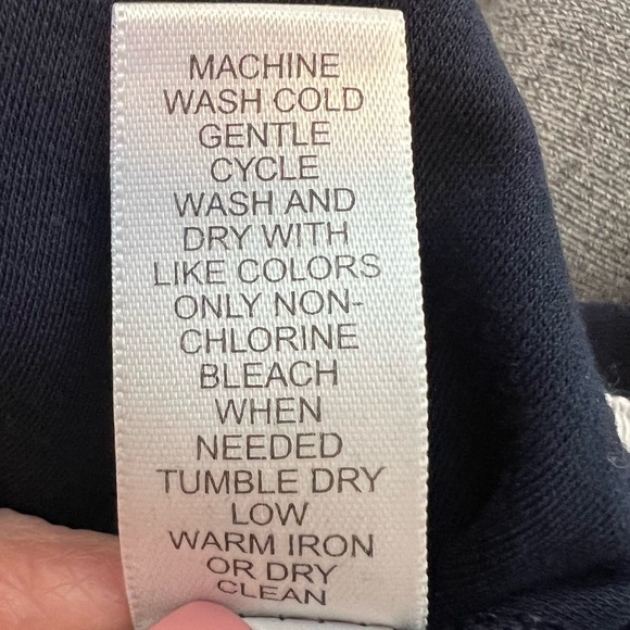 Banana Republic Luxury Touch Blue With Gray Trim Polo Shirt Men's Size Large - Picture 6 of 6